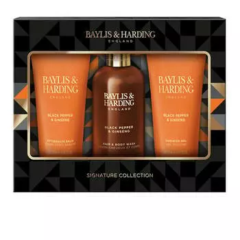 Подарочный набор уходовой косметики, 3 шт. Baylis & Harding, Black Pepper & Ginseng Men's, Baylis&Harding