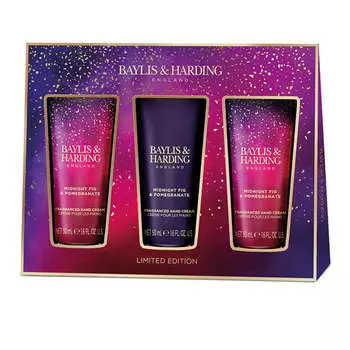 Подарочный набор уходовой косметики, 3 шт. Baylis & Harding, Midnight Fig & Pomegranate, Baylis&Harding