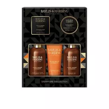 Подарочный набор уходовой косметики, 5 шт. Baylis & Harding, Black Pepper & Ginseng Men's, Baylis&Harding
