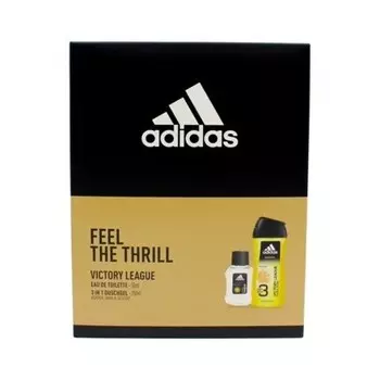 Подарочный набор Victory League 3-в-1 гель для душа 250 мл + туалетная вода 50 мл adidas