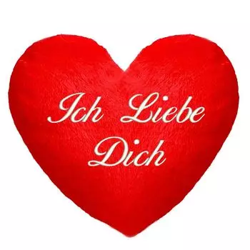 ПОДАРОК НА ДЕНЬ ВАЛЕНТИНА Для него – подушка (35 х 40 см) в форме сердца с вышитой надписью «Я ЛЮБЛЮ ТЕБЯ»; Пушистая Минки; На юбилей, день рождения, День матери [091] Ferocity