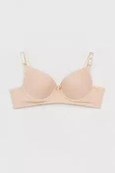 Поддерживаемый проволочный бюстгальтер Fullamoda, цвет кожи