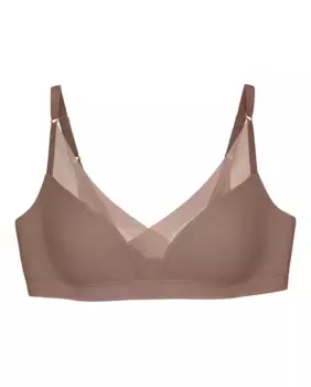 Поддерживающий бюстгальтер без косточек и пены Triumph, бежевый