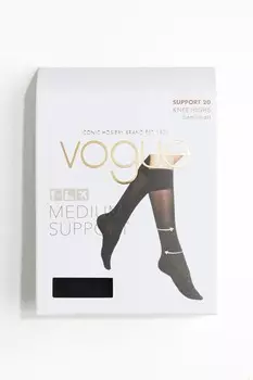 Поддержка колена 20 Vogue, черный