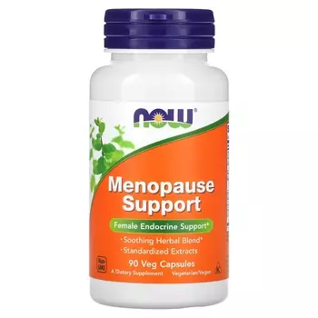 Поддержка менопаузы Now Foods, 90 растительных капсул