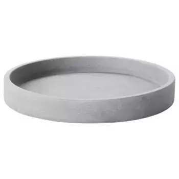 Поддон, светло-серое, 15 см, BOYSENBR IKEA