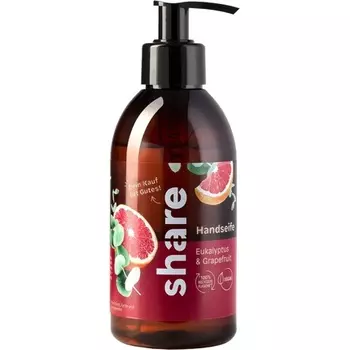 Поделиться Веганское жидкое мыло «Эвкалипт и грейпфрут», 250 мл Share