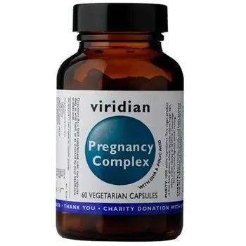 Подготовка для беременных Viridian Pregnancy Complex Kobieta w Ciy, 60 шт