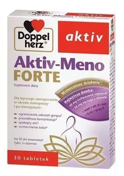 Подготовка для женщин Doppelherz aktiv Meno Forte, 30 шт