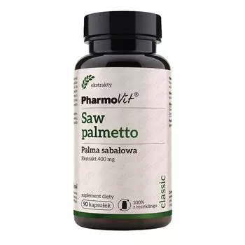 Подготовка простаты Pharmovit Saw Palmetto Palma Sabaowa, 90 шт