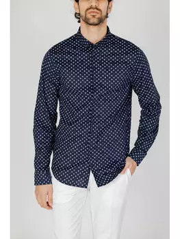 Подходящая рубашка Armani Exchange, синий