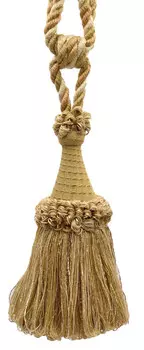 Подхваты для штор DecoPro, бежевый / золотой