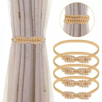 Подхваты для занавесок Eeekit, золотой