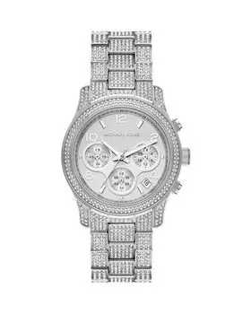 Подиумный хронограф, 38 мм Michael Kors, цвет Silver