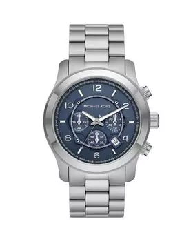Подиумный хронограф, 45 мм Michael Kors, цвет Blue