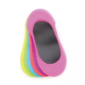 Подкладки для обуви из микрофибры-непоказания, 6 шт. MeMoi, цвет Asst Colors