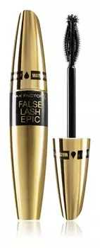 Подкручивающая и разделяющая водостойкая тушь Max Factor False Lash Epic, оттенок Black 13.1 мл
