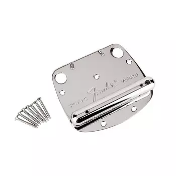 Подлинный Fender Mustang Vibrato Dynamic Bridge Stoptail/Hardtail - Chrome Genuine Fender Mustang Vibrato Dynamic Bridge Stoptail/Hardtail - Chrome
