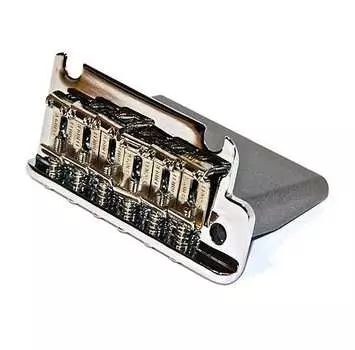 Подлинный мост Fender USA American Std Strat CHROME 2 Pivot Block, 0075091000 007-5091-000