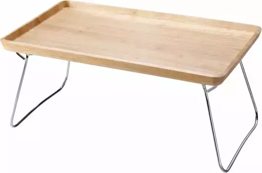 Поднос Continenta, (1 шт.), ручная работа, на складных ножках 32х53 см, цвет natur