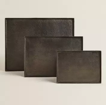 Поднос декоративный Zara Home Rectangle Metal
