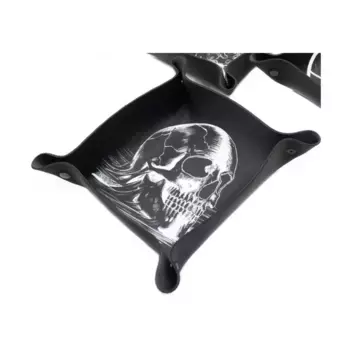 Поднос для кубиков чернокнижника — череп, Dice Trays (Lukas Schmidt Playmats)