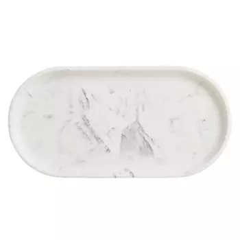 Поднос для ванной комнаты Zara Home Resin, мрамор