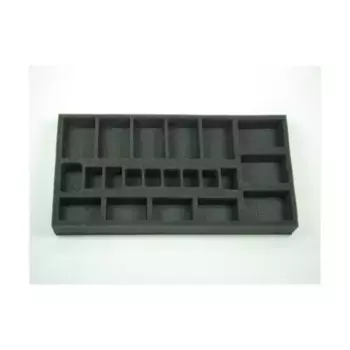 Поднос из пенопласта Британской королевской артиллерии диаметром 1 1/2 дюйма, Battle Foam - Flames of War - WWII