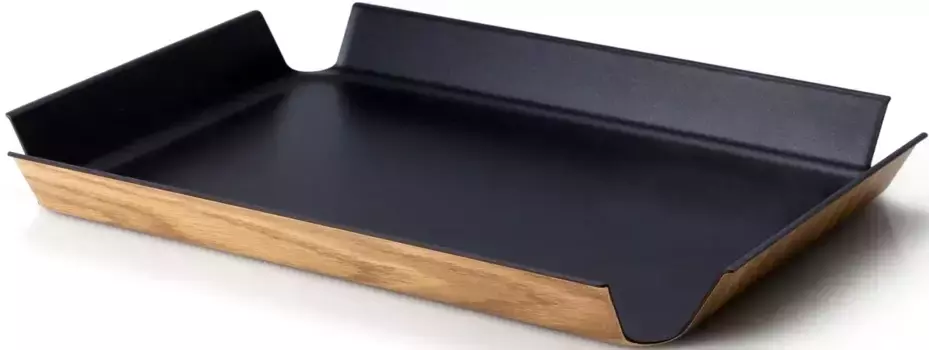 Поднос Континента, (1 шт.) Continenta 29,5х41 см, черный