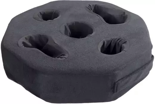 Поднос Maximex, (1 шт.), подставка для напитков на диван, нескользящая поролоновая подушка Maximex 41 см, черный