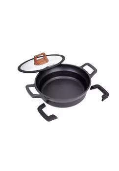 Поднос сервировочный литой алюминиевый 24 см Alu-Line Grwe