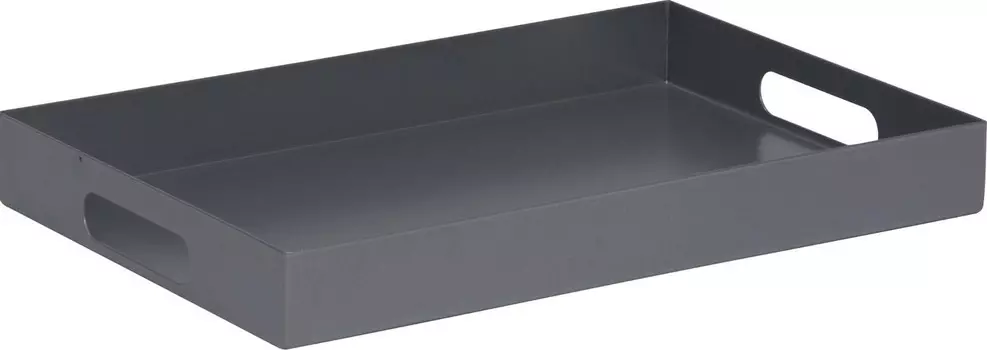 Поднос Stern, 40x7x60 см, графитовый
