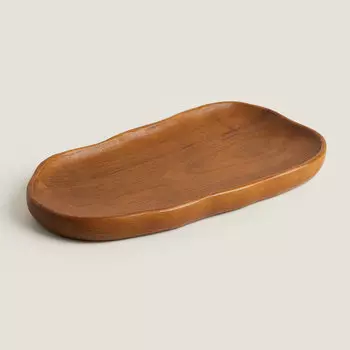 Поднос Zara Home Large Teak, коричневый