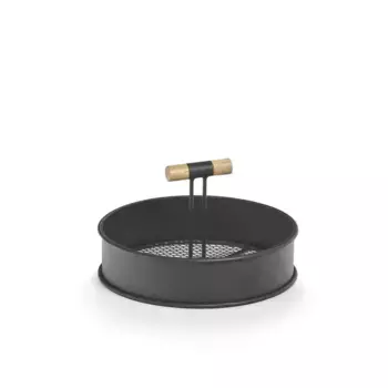 Поднос Zeller Present, (1 шт.), 20 см, черный