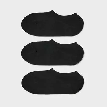 Подножки 3 пары (сетка) UNIQLO, черный