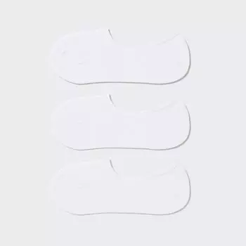 Подножки 3 пары UNIQLO, белый