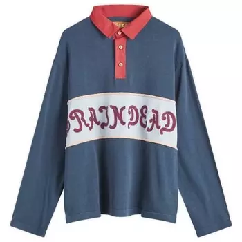 Поднятая полоса регби Brain Dead, мультиколор