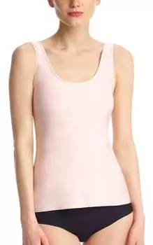 Поднятый топ-топ с бюстгальтером Shelf Bra в цвете Blush Commando, красный