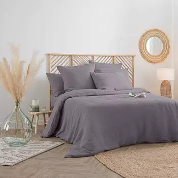 Пододеяльник Atmosphera Crateur d'intrieur LINAH, 240x1x260 см, серый