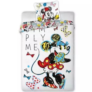 Пододеяльник Disney, белый