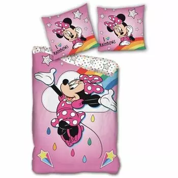 Пододеяльник Disney Minnie из микрофибры для кровати 90см