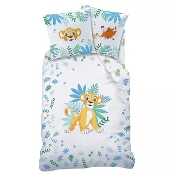 Пододеяльник Disney The Lion King, Simba - 140 х 200 см + 63 х 63 см - хлопок