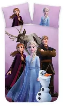 Пододеяльник для малышей Disney Frozen фиолетовый - 100 x 140 см PHU CARBOTEX