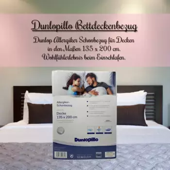 Пододеяльник Dunlopillo, белый