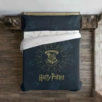 Пододеяльник Harry Potter Dormiens Draco 200 x 200 см, односпальный матрас Harry Potter Shop, синий
