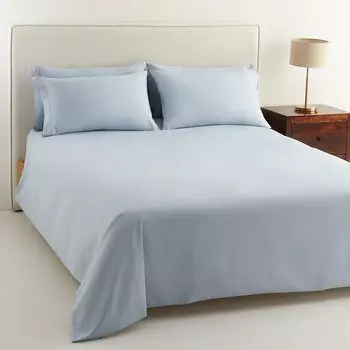 Пододеяльник Хлопок Сатин 300 ниток El Corte Ingls, синий