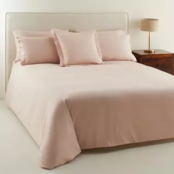 Пододеяльник Хлопок Сатин 300 ниток El Corte Ingls, розовая палка