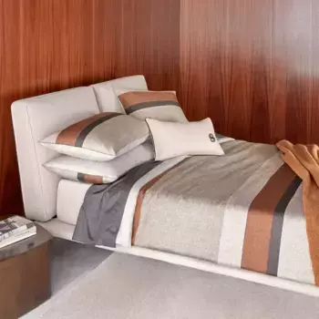 Пододеяльник Hugo Boss Carlow из хлопкового атласа, разноцветный