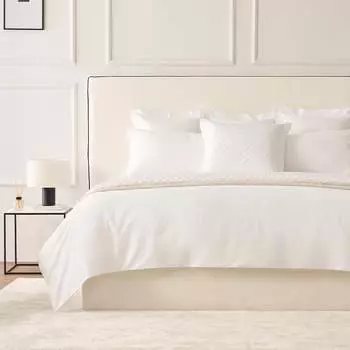 Пододеяльник из египетского хлопка плотностью 300 нитей New York Bassols, белый