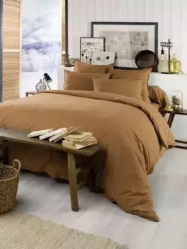 Пододеяльник L'effet papillon, коричневый